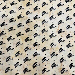 Airplane Biplane Beige Tan Faye Burgos Marcus Brothers Textiles Fabric 41x55